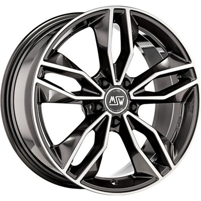 MSW 71 8,5x19 5x112 ET38 gloss dark grey polished