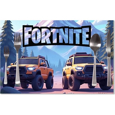Sablio Prestieranie FORTNITE Off-road autá 40x30cm