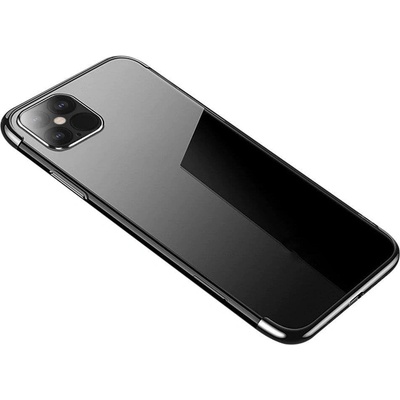 HQWear Прозрачен кейс HQWear за Samsung Galaxy A22 4G, Черен (5907769334764)