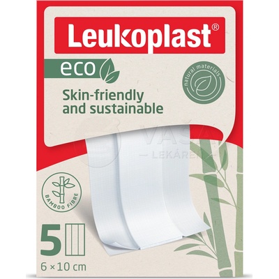 Leukoplast ECO náplast 6cmx10cm 5ks