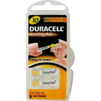 Duracell Easy Tab 6ks DA10P6