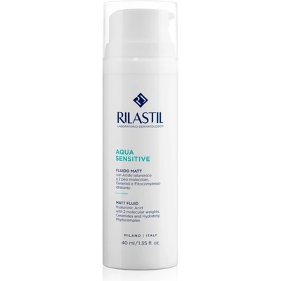 Rilastil Aqua Sensitive хидратиращ матиращ флуид за чувствителна кожа склонна към акне 40ml