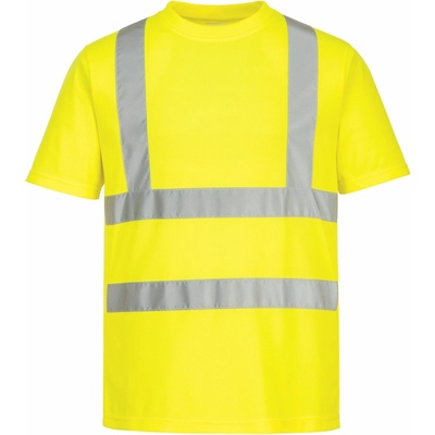 Portwest EC12 Eco Hi-Vis L/S Reflexné tričko 6 ks žltá 3XL