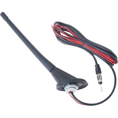 Carmotion Anténa s pogumovaným povrchom a prívodným káblom 24 cm