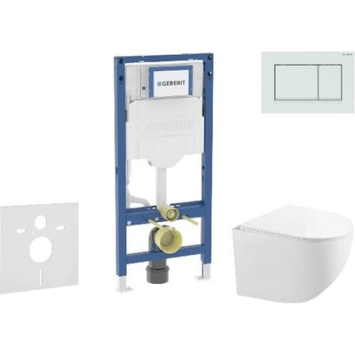Geberit Duofix s tlačidlom Sigma30 SANI11CA3149B