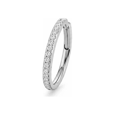 ORNAMENTI Piercing do nosu se zirkony silver SA800019
