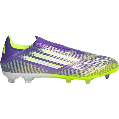 Adidas Футболни бутонки Adidas F50 League Laceless Adults Firm Ground Football Boots - Purple/White