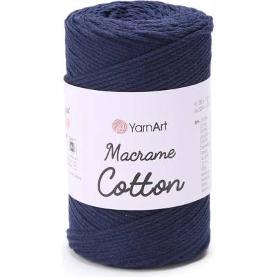 Yarn Art Macrame Cotton 784 tmavě modrá
