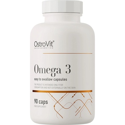 OstroVit Omega 3 Easy To Swallow, 90 Capsules