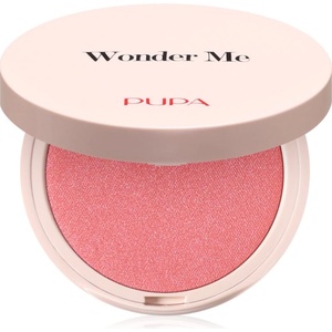 PUPA Milano Wonder Me Natural Effect Blush компактен руж за естествен вид цвят 002 Hug Me - Glow 4 гр
