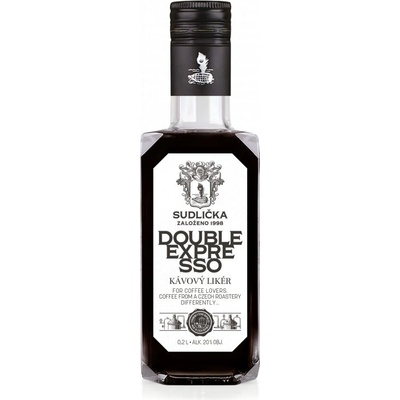 Sudlička double expresso 20% 0,2 l (holá láhev)