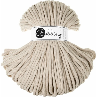 Bobbiny Jumbo 8 mm 100 m Beige Šňůra