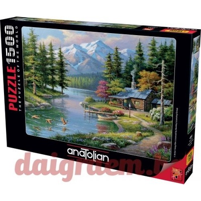 Anatolian Пъзел anatolian 4554 - 1500 части - Кану в реката (p4554)