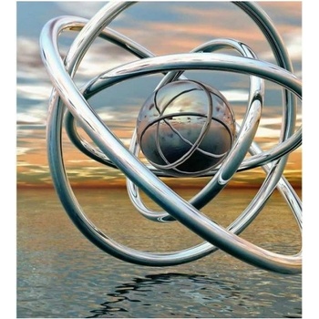 DIMEX ART s. r. o Флизелинов фототапет абстрактна сфера 225 x 250 см