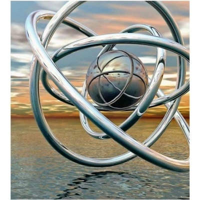 DIMEX ART Флизелинов фототапет абстрактна сфера 225 x 250 см