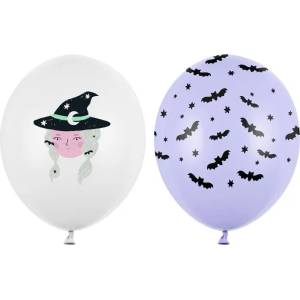 PartyDeco Латексов балон - Halloween Witch mix