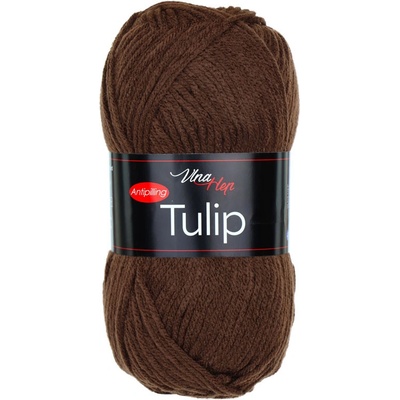 Vlna-hep Příze Tulip 41057 tmavě hnědá