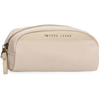 Pepe Jeans Beige cestovné kozmetické puzdro 7924633
