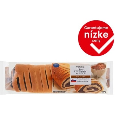 Tesco Závin s kakaovou náplňou 400 g