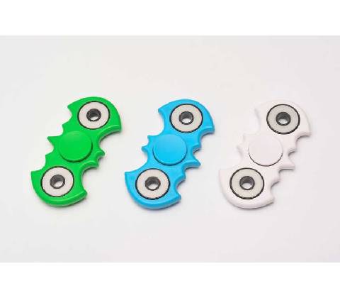Fidget spinner Batman bílý