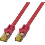 EFB Elektronik RJ45 Пач корда S-FTP, кат. 6A, LSZH, кат. 7 Raw cable, червена, EFB (1.0 м) (MK7001.1R)