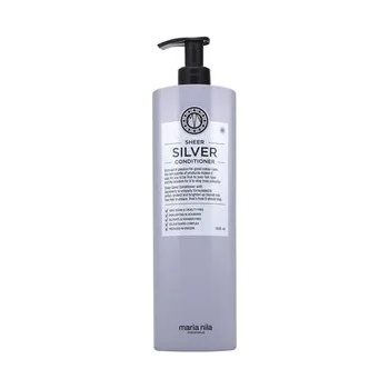 Maria Nila Sheer Silver Conditioner подхранващ балсам за платиново руса и сива коса 1000 ml