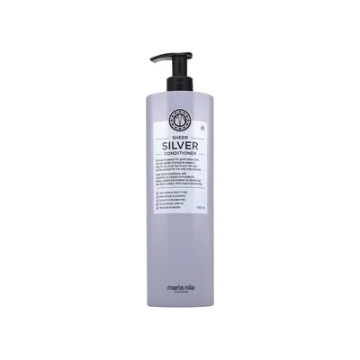 Maria Nila Sheer Silver Conditioner подхранващ балсам за платиново руса и сива коса 1000 ml