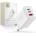 Tech-Protect nca65w-gan 3-port network charger pd 65w / qc3.0 white (5906302336074)