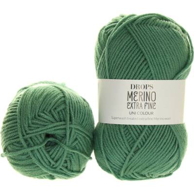 Drops Merino Extra Fine 31 zelená jedlová