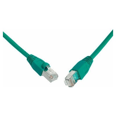 Solarix 28450059 patch, CAT5E, SFTP, PVC, 0,5m, zelený