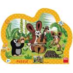 Dino - Puzzle Mole musician 25 pieces - 1 - 39 piese