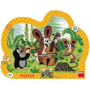 Dino - Puzzle Mole musician 25 pieces - 1 - 39 piese