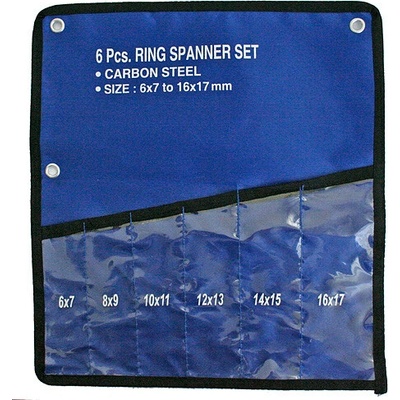 STREND PRO Obal Tetron 06, Blue, na dielenské kľúče, s číslom, 6 dielny