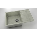 FAT Мивка Vanguard 228, Granicite, 210 Pewter, с включен сифон - memo Мивка за вграждане