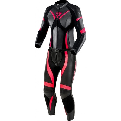 Dvoudílná kombinéza Rebelhorn Rebel černá/růžová | Zboží Auto