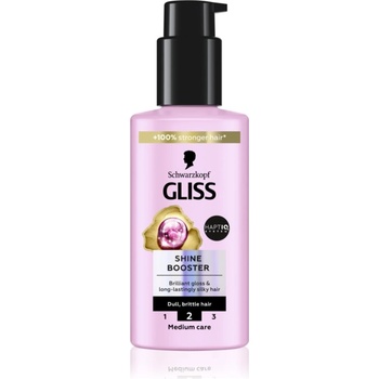 Schwarzkopf Gliss Liquid Silk серум без отмиване за подсилване и блясък на косата Shine Booster 100ml