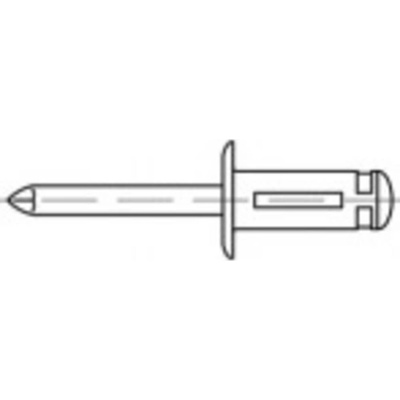 TOOLCRAFT TO-5455302 trhacie nit 4.8 mm 250 ks