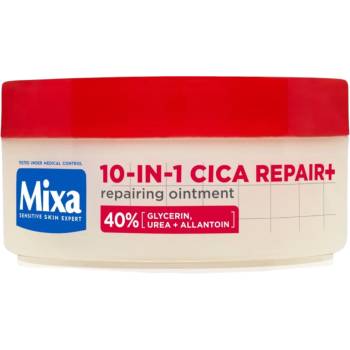 Mixa 10-in-1 CICA Repair+ - интензивен възстановяващ мехлем с 40% активни съставки, 150мл