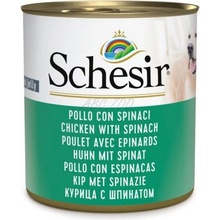 Schesir Dog Adult kuře/špenát 285g