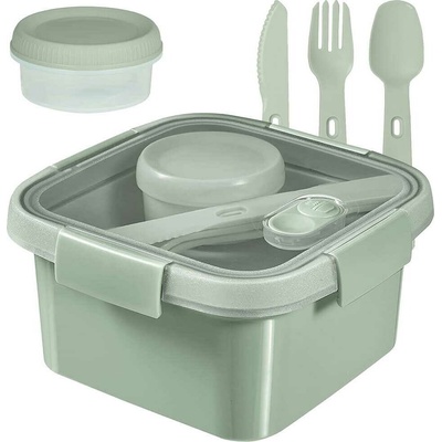 Curver To Go Lunch Kit 1,1 l čtvercová 249947