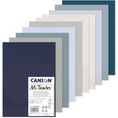 Mi-Teintes listy A3 10listů 160g Cool Tones