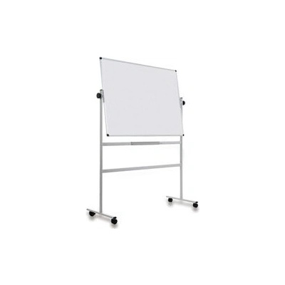 Bi-Office bílá mobilní magnetická tabule 120 x 90 cm