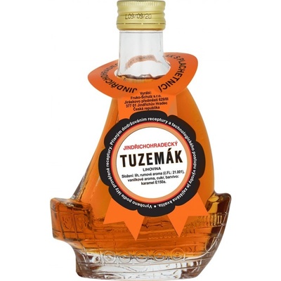 Tuzemák Koráb Fruko 40% 0,2 l (holá láhev)