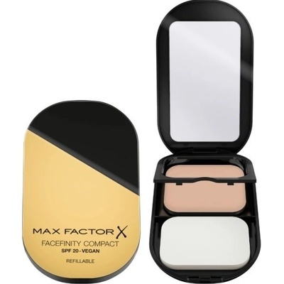Max Factor Facefinity Compact SPF20 vodoodolný púdrový make-up s uv ochranou 040 creamy ivory 10 g