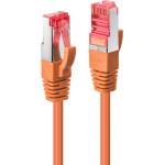 Lindy Пач кабел LINDY 47813, S/FTP, Cat. 6, 10m, оранжев (47813)