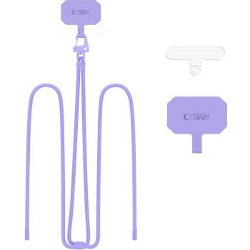 Tech-Protect Универсален ремък 80 см за смартфон от Tech-Protect C5S Rope Crossbody - Lavender (5906302371723)