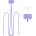 Tech-Protect Универсален ремък 80 см за смартфон от Tech-Protect C5S Rope Crossbody - Lavender (5906302371723)
