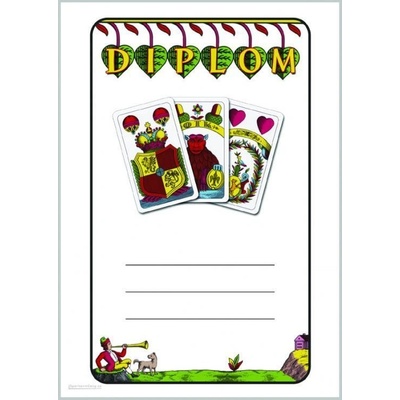 DK03a Diplom karty – Zboží Dáma