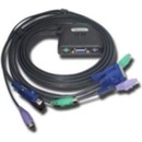 Aten CS-62Z DataSwitch elektronický 2:1 (kláv.,VGA,myš) PS/2