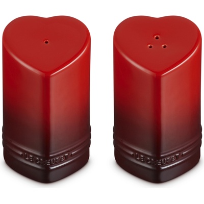 Le Creuset Солница и пиперница Heart черешова 2 части (89373130600003)